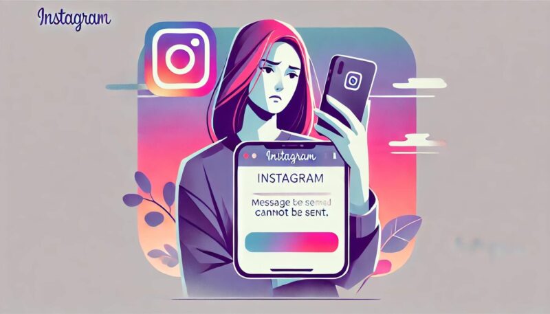 instagram メッセージ 送れ ない