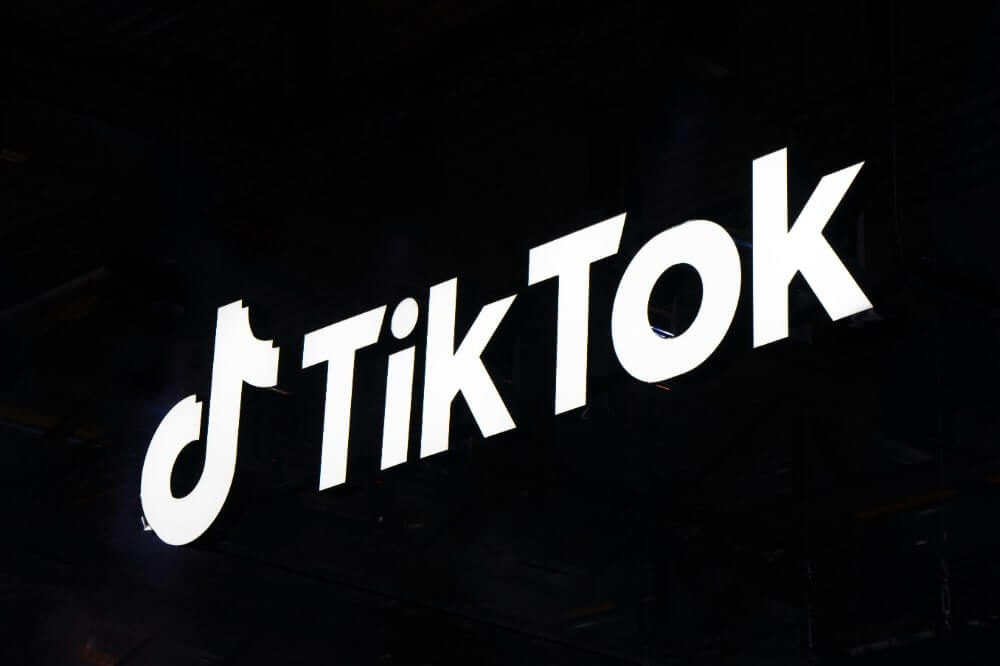 TikTokのロゴ