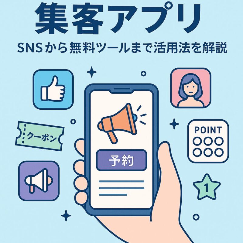 集客 アプリ