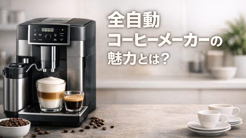 全自動コーヒーメーカーのおすすめは？選び方と人気モデルを解説！