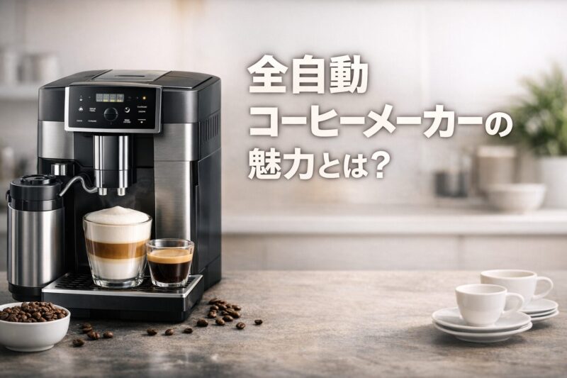 全自動コーヒーメーカーの魅力とは？